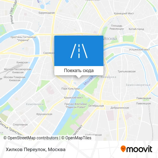Карта Хилков Переулок