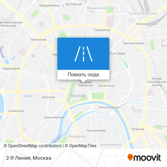 Карта 2-Я Линия