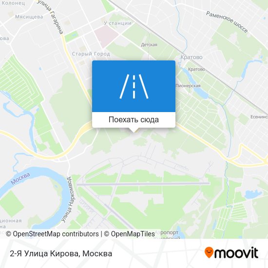 Карта 2-Я Улица Кирова