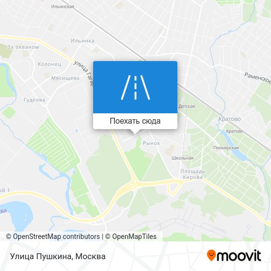 Карта Улица Пушкина