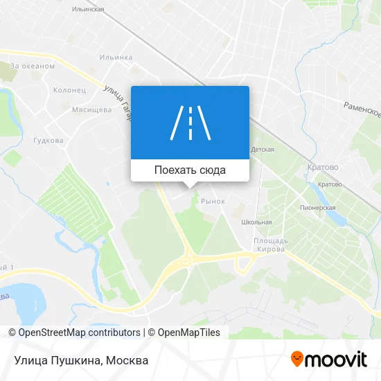 Карта Улица Пушкина