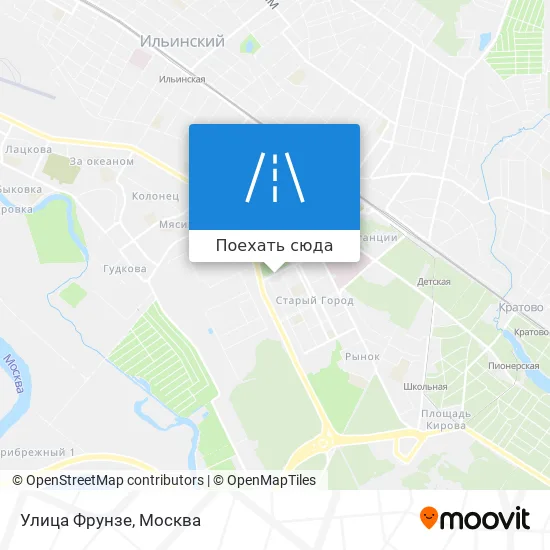 Карта Улица Фрунзе
