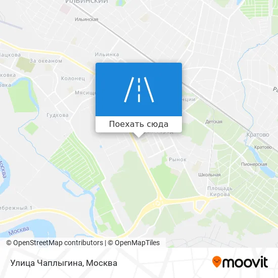 Карта Улица Чаплыгина