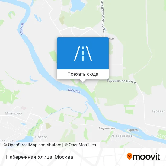 Карта Набережная Улица
