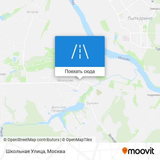 Карта Школьная Улица