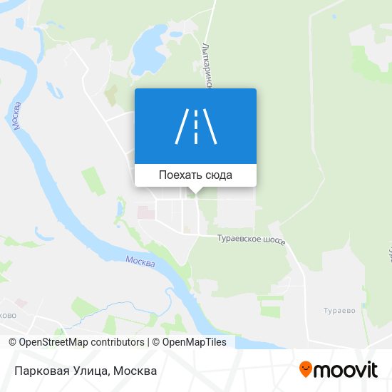 Карта Парковая Улица