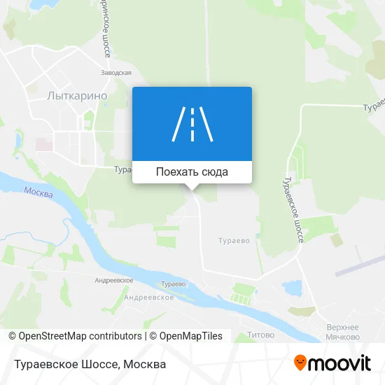 Карта Тураевское Шоссе