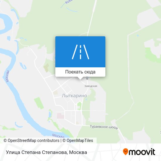 Карта Улица Степана Степанова