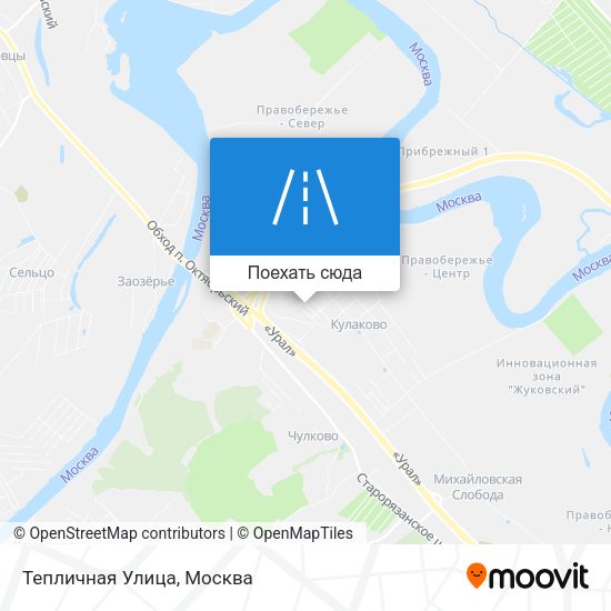 Карта Тепличная Улица