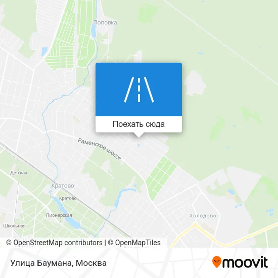 Карта Улица Баумана