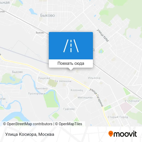 Карта Улица Косиора