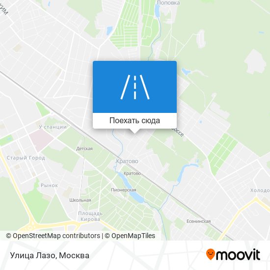Карта Улица Лазо