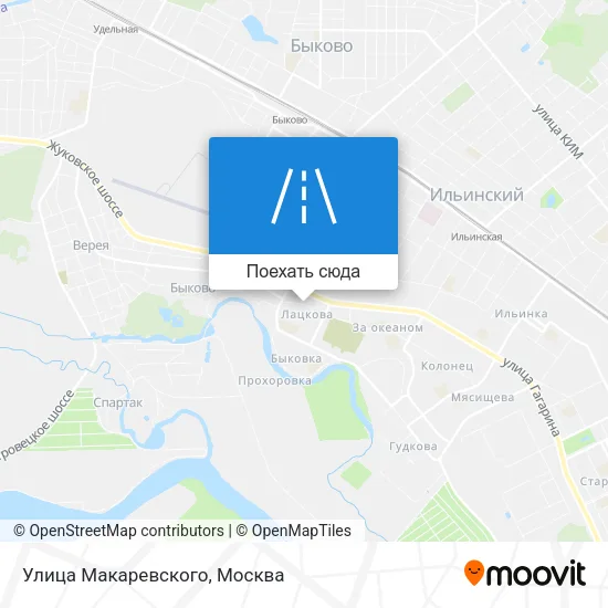 Карта Улица Макаревского