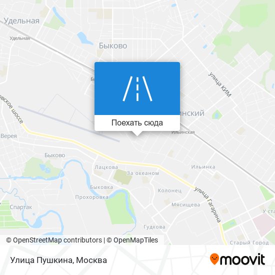 Карта Улица Пушкина