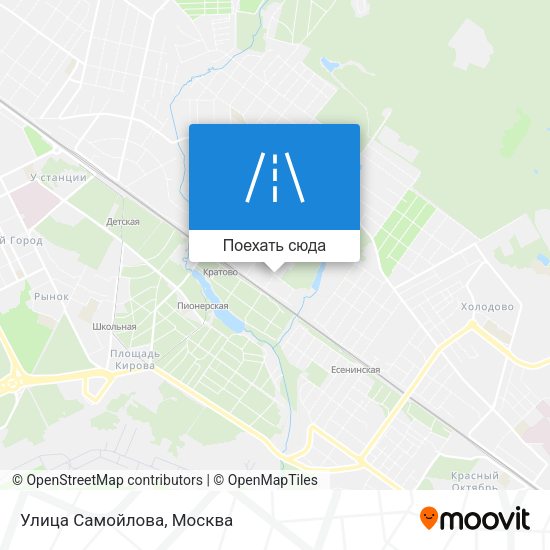 Карта Улица Самойлова