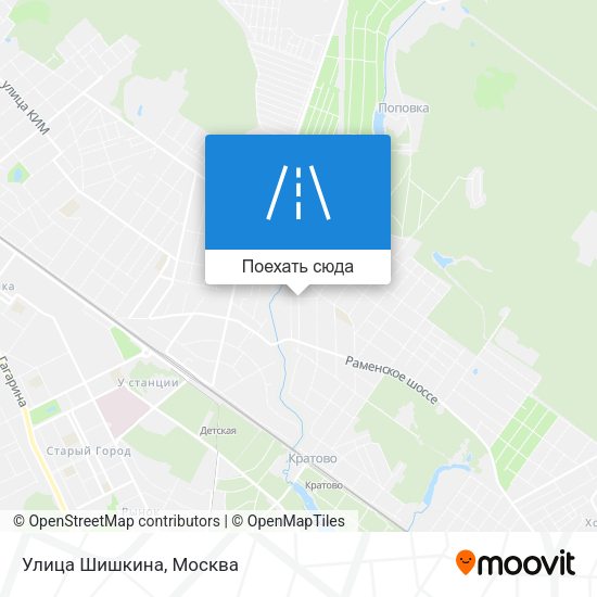 Карта Улица Шишкина