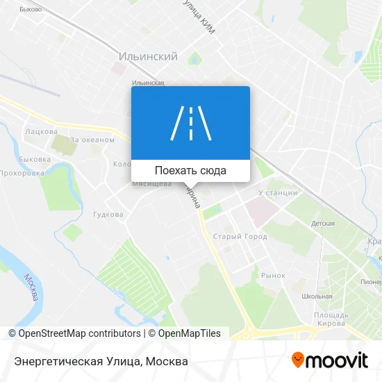 Карта Энергетическая Улица