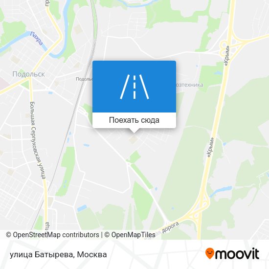Карта улица Батырева