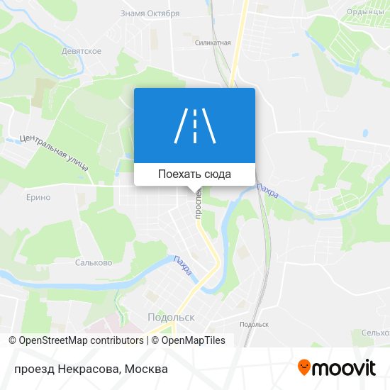 Карта проезд Некрасова