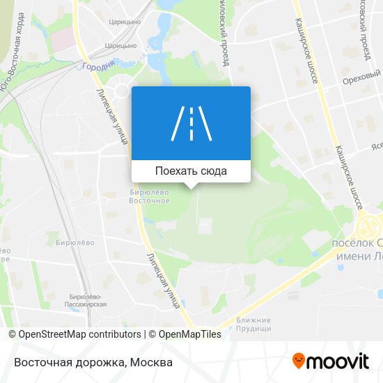 Карта Восточная дорожка