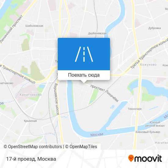 Карта 17-й проезд