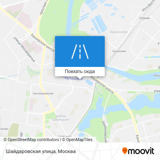 Карта Шайдаровская улица