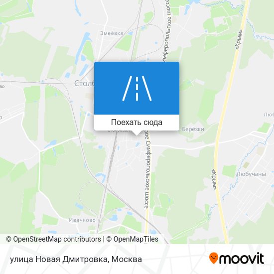 Карта улица Новая Дмитровка