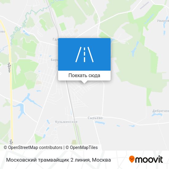 Карта Московский трамвайщик 2 линия