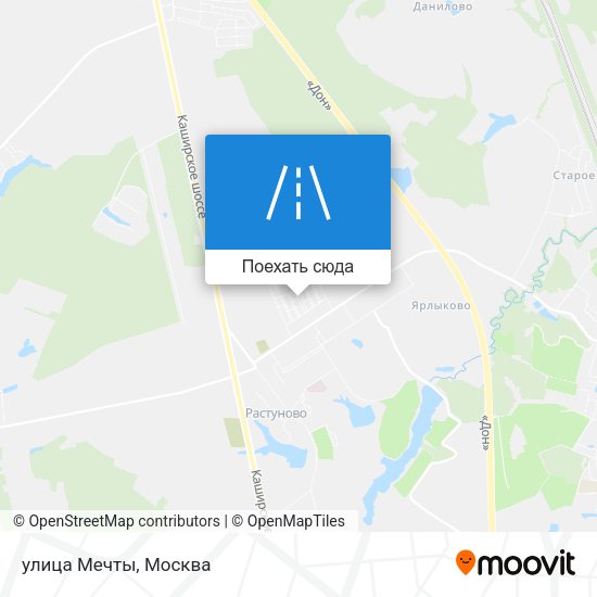Карта улица Мечты