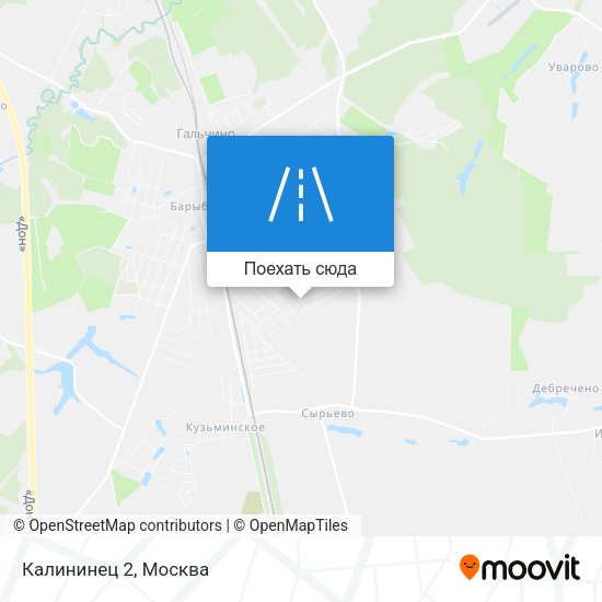 Карта Калининец 2