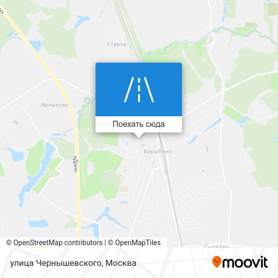 Карта улица Чернышевского