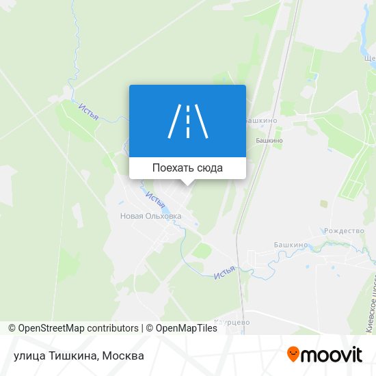 Карта улица Тишкина
