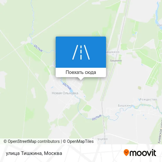 Карта улица Тишкина