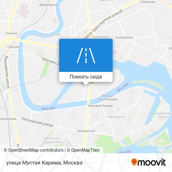 Карта улица Мустая Карима