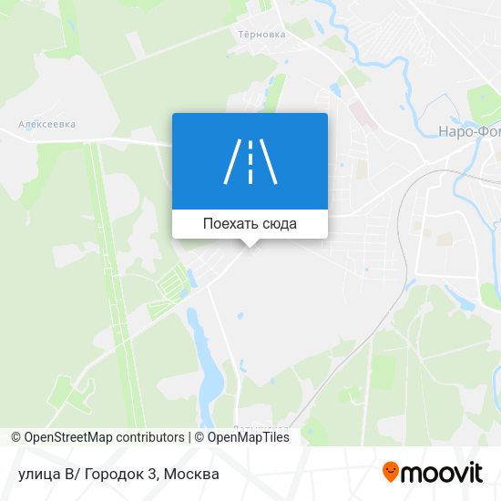 Карта улица В/ Городок 3