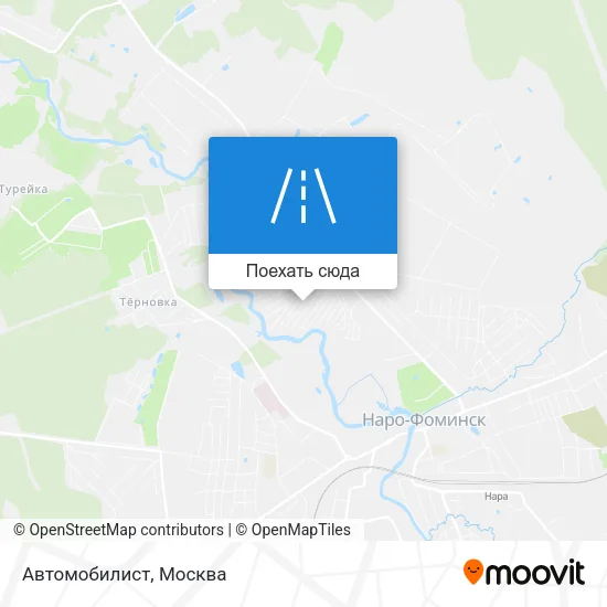 Карта Автомобилист