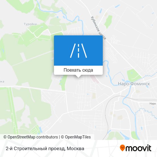 Карта 2-й Строительный проезд