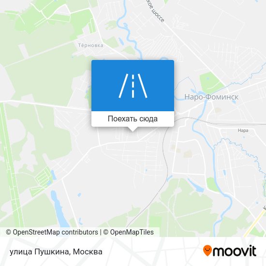 Карта улица Пушкина