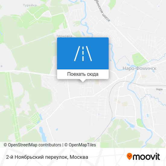 Карта 2-й Ноябрьский переулок