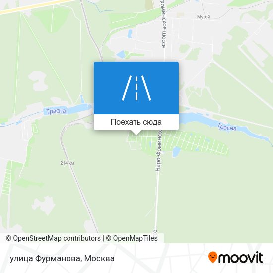 Карта улица Фурманова