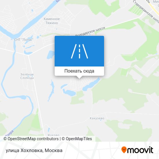 Карта улица Хохловка