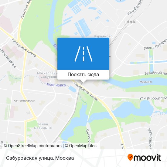 Карта Сабуровская улица
