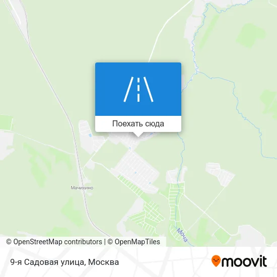 Карта 9-я Садовая улица