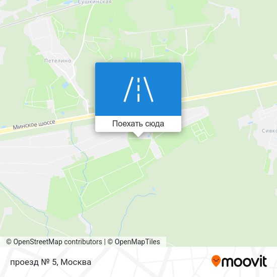 Карта проезд № 5