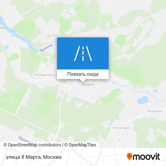 Карта улица 8 Марта