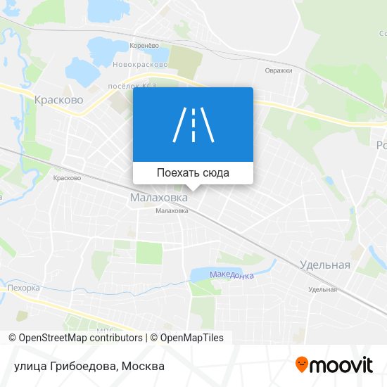 Карта улица Грибоедова