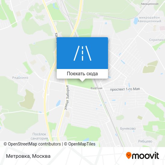Карта Метровка
