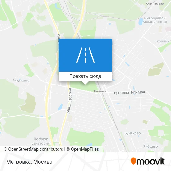 Карта Метровка
