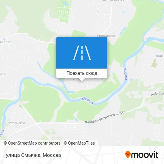 Карта улица Смычка