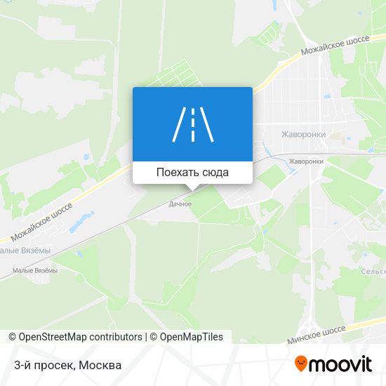 Карта 3-й просек